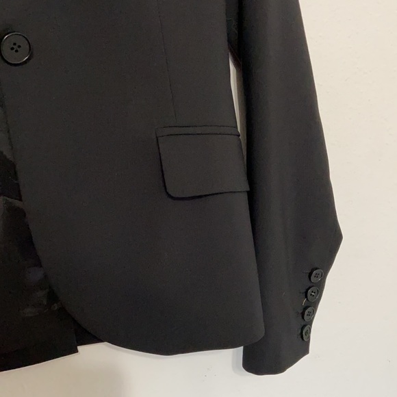 Theory Wool Blend Single Button Blazer - Picture 6 of 12